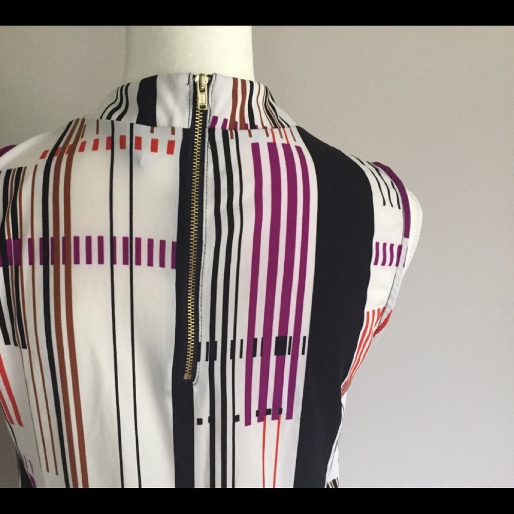 Worthington Top Blouse Halter Neck Sleeveless Sz M - Picture 6 of 7